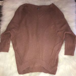 Long sleeve knitted sweater